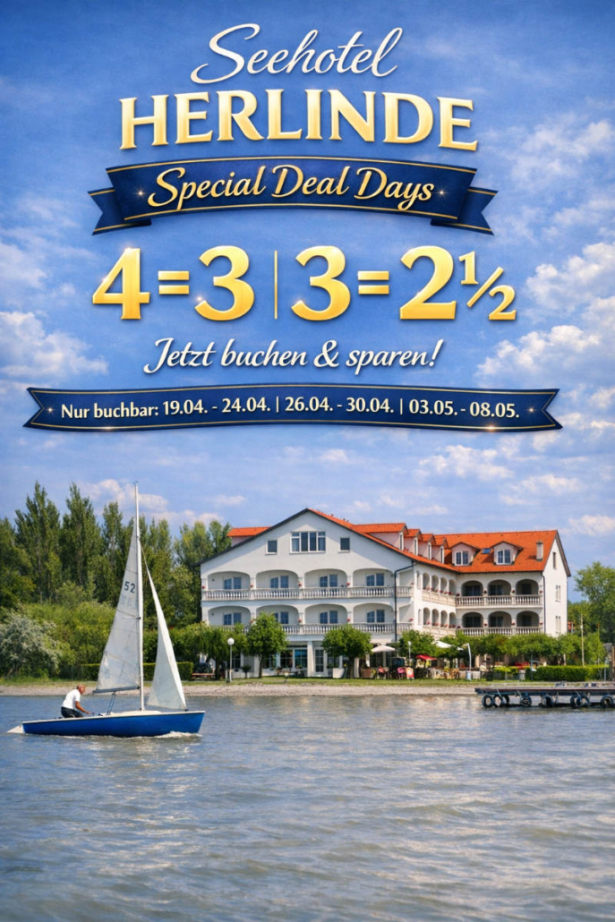 Angebot Flyer Seehotel Herlinde Special Deal Days